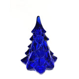 Stylized Christmas Tree-Cobalt Blue-Fenton Art Glass