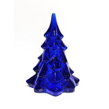 Stylized Christmas Tree-Cobalt Blue-Fenton Art Glass